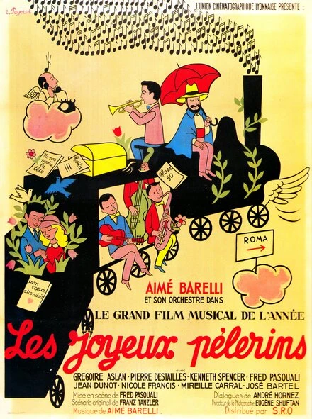 Постер Les joyeux pélerins