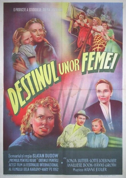 Постер Судьбы женщин 1952