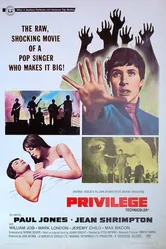Привилегия 1967 постер