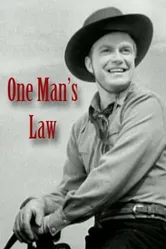 One Man's Law постер