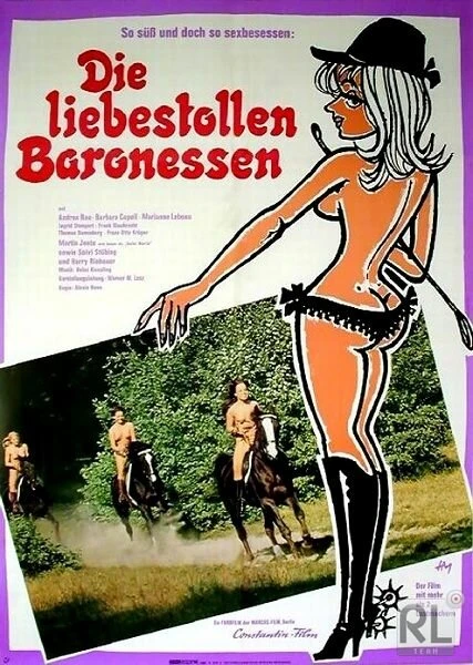Постер Любвеобильные баронессы 1970