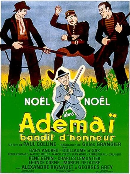 Постер Адемаи — бандит чести 1943