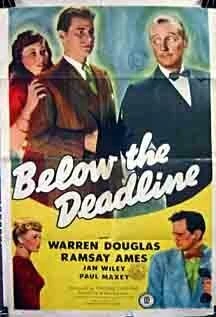 Постер Below the Deadline 1946