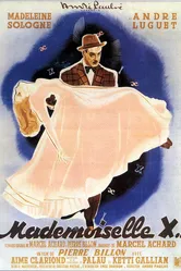 Мадемуазель X 1945 постер
