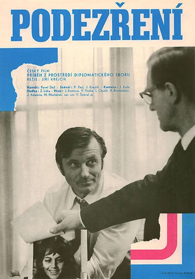 Постер Подозрение 1973, Чехословакия