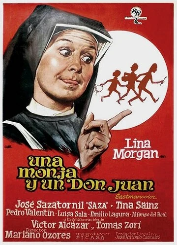 Постер Монахиня и Дон Жуан 1973