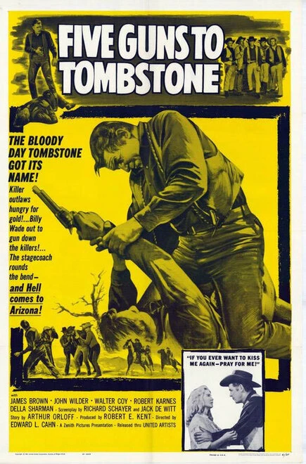 Постер Five Guns to Tombstone