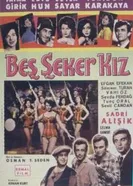 Bes seker kiz постер