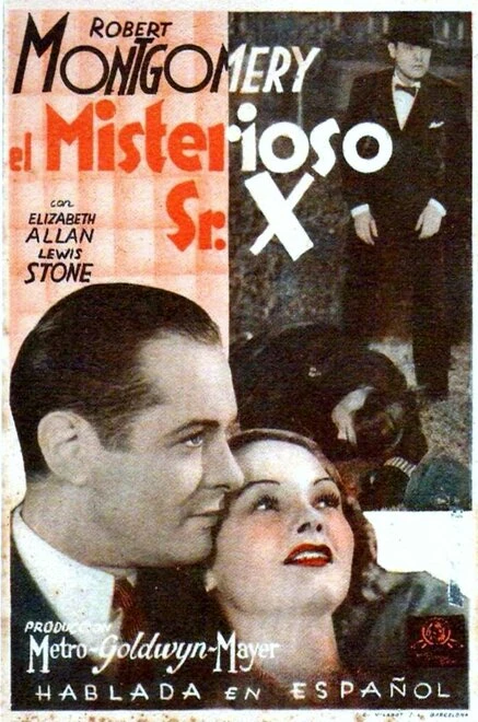 Постер Тайна мистера Икс 1934