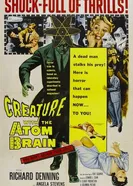 Существо с атомным мозгом 1955 постер