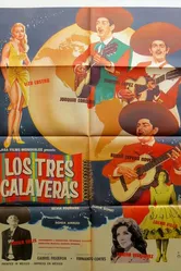 Los tres calaveras постер
