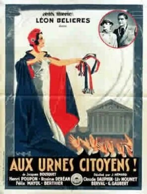 Постер Aux urnes, citoyens!