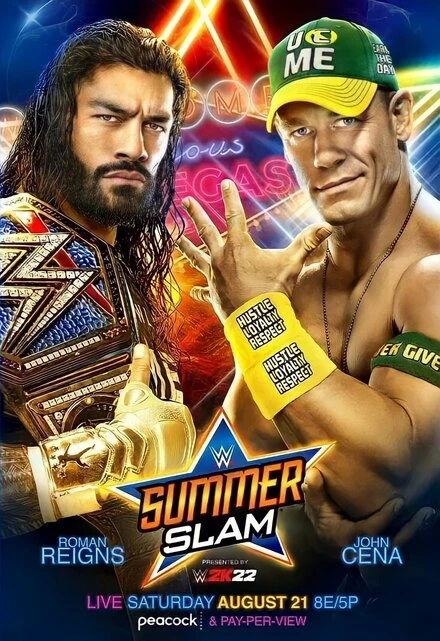 Постер WWE Летний бросок 2021