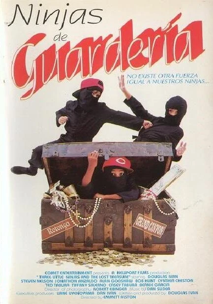 Постер Маленькие ниндзя 1990
