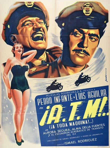 Постер На полном ходу 1951