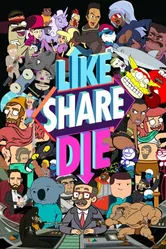 Die Like, Share постер