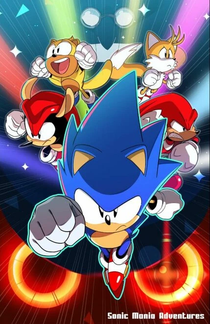 Постер Sonic Mania Adventures