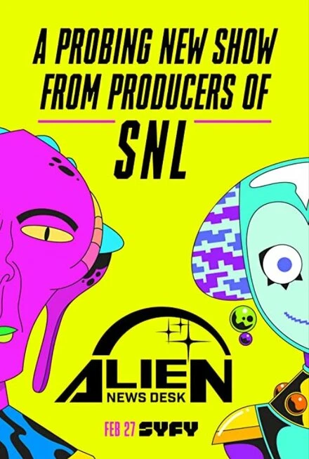 Постер Alien News Desk