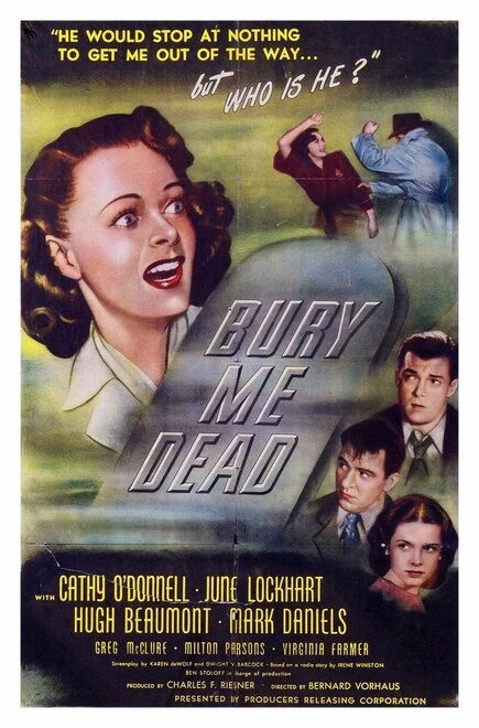 Постер Похорони меня мёртвой 1947