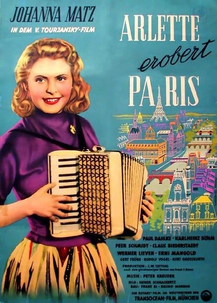 Постер Арлетта покоряет Париж 1953