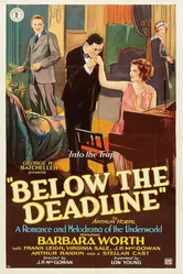 Below the Deadline 1929 постер