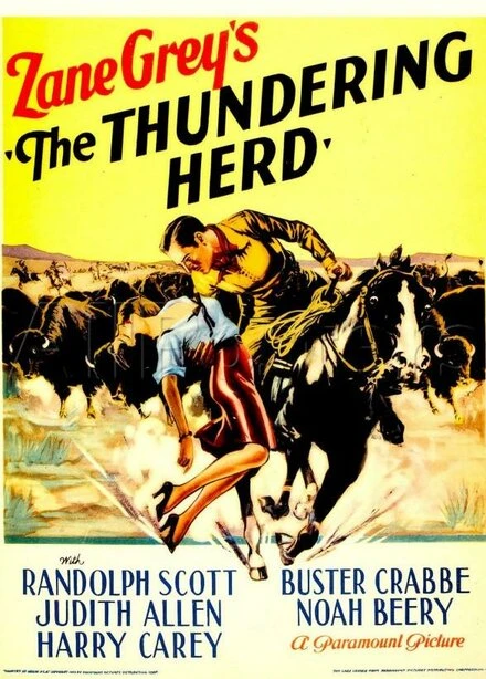 Постер The Thundering Herd 1933