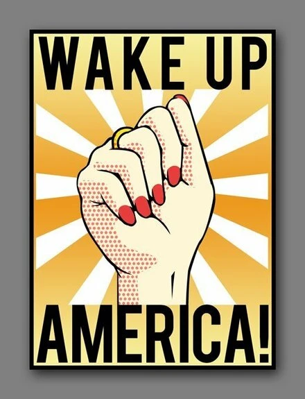 Постер Wake Up America!