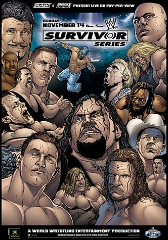Постер WWE Серии на выживание 2004