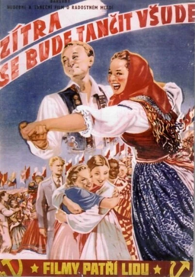 Постер Завтра будут танцевать всюду 1952