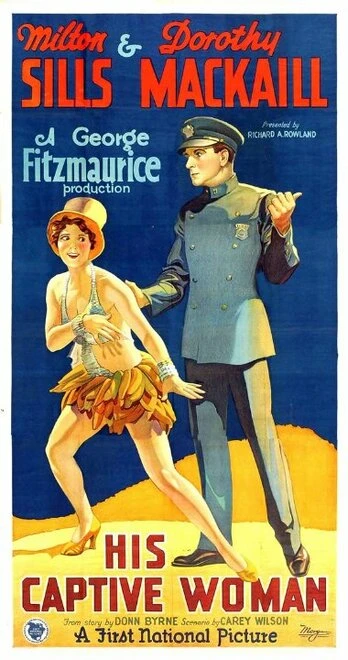 Постер Его пленница 1929