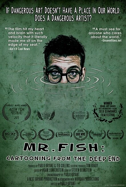 Постер Mr. Fish: Cartooning from the Deep End