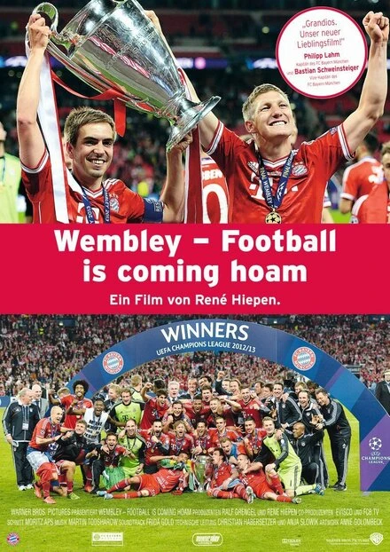 Постер Wembley - Football Is Coaming Hoam