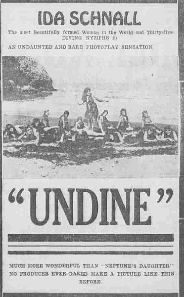 Постер Ундина 1916