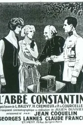 Аббат Константен 1925 постер
