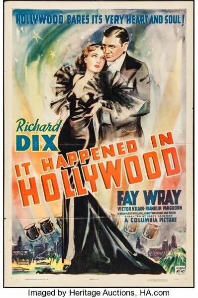 Постер It Happened in Hollywood 1937