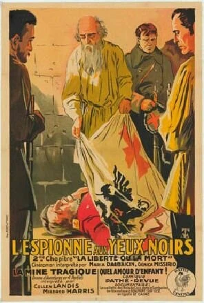 Постер Черноокая шпионка 1926