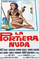 Голая консьержка 1976 постер