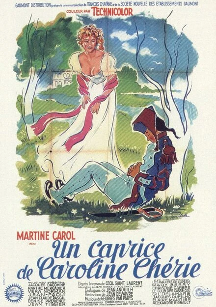 Постер Каприз дорогой Каролины 1953