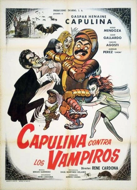 Постер Capulina contra los vampiros