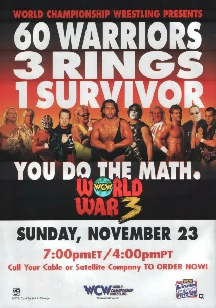 Постер WCW Третья Мировая война 1997