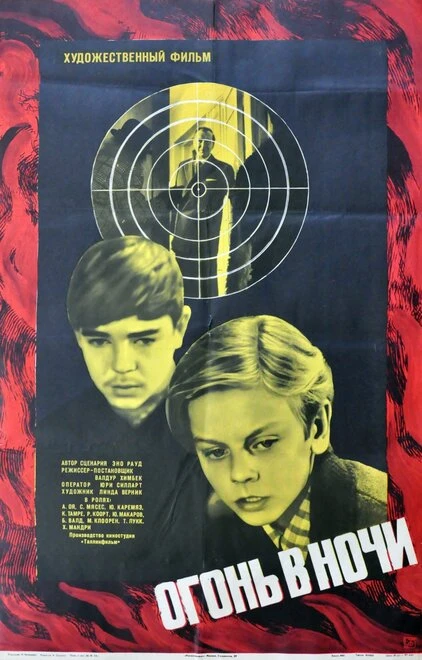 Постер Огонь в ночи 1973