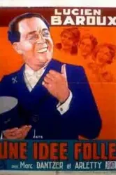 Безумная идея 1933 постер
