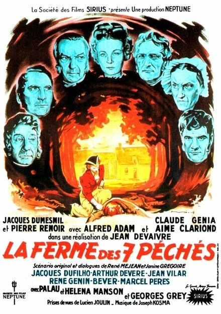 Постер Ферма семи грехов 1949