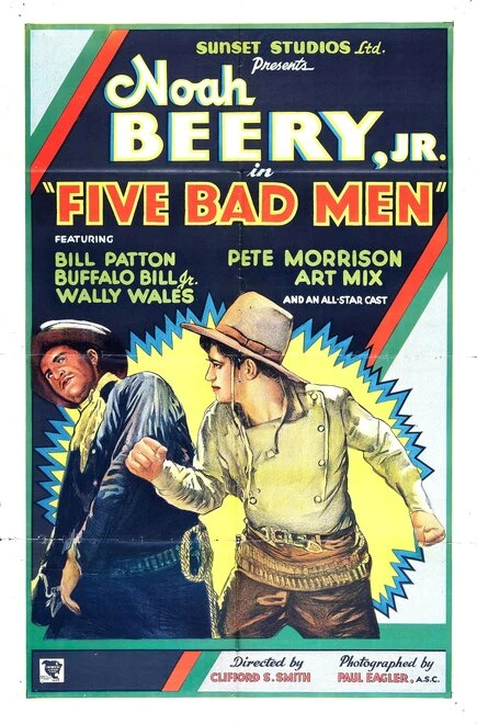 Постер Five Bad Men