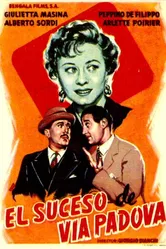 Виа Падова 46 1953 постер