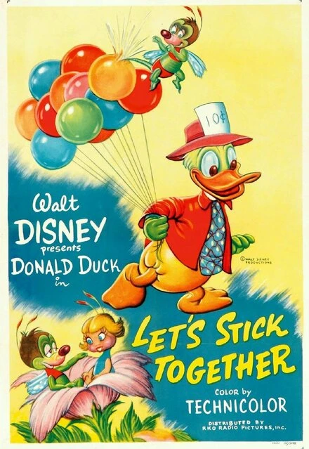 Постер Let's Stick Together