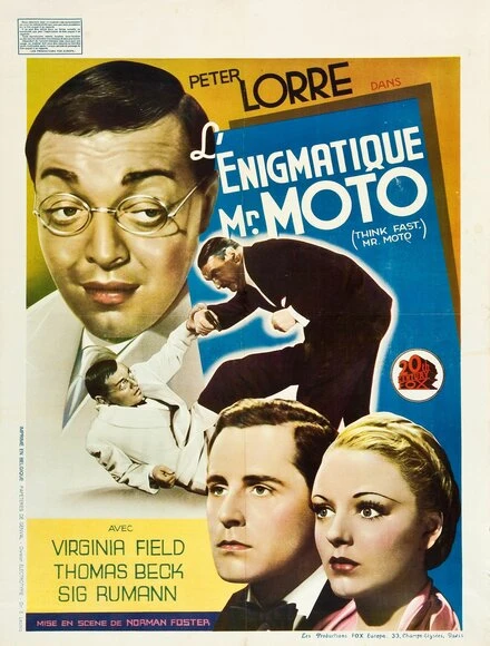 Постер Думай быстро, мистер Мото 1937
