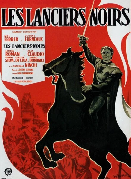 Постер Чёрные копьеносцы 1962