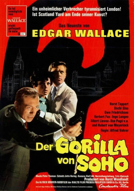 Постер Горилла из Сохо 1968