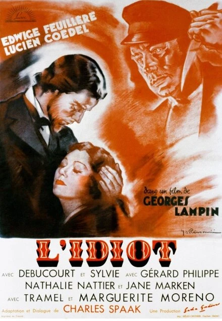 Постер Идиот 1946